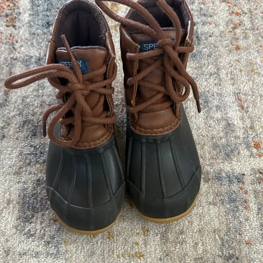 Sperry Kids Two-Tone Duck Boots